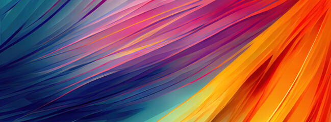 Smooth colorful template banner with gradient color. Design with liquid shape abstract background modern