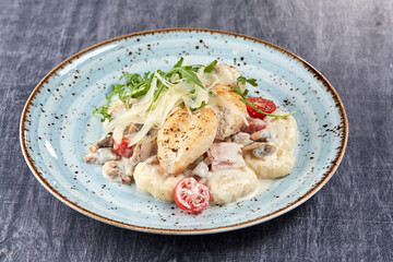gnocchi with chicken and vegetables