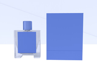 Transparent Luxury Perfume Scent Spray Bottle Image