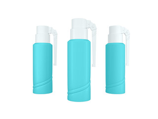 Transparent Air Freshener Spray Bottle Packaging Image
