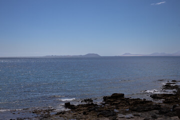 South Lanzarote view at Fuerteventura island