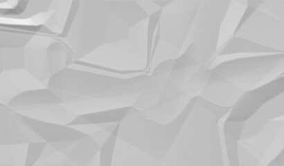 Fototapeta premium White Crumpled Paper Texture. Grey paper texture