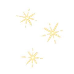 Fototapeta na wymiar Gold hand drawn Snowflake for Christmas design. Winter Holidays isolated elements