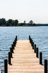 pier on the lake