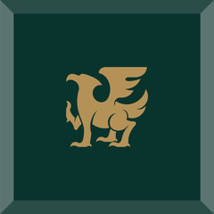 grivin logo for symbol or icon