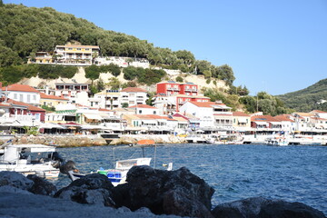 Beautiful colorful towns of Greece - Parga. Popular for summer vacations