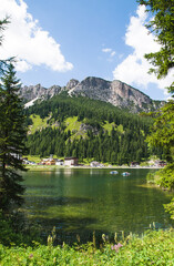 Misurina Lake, Trentino, Italy, 
