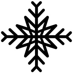 Snowflake vector design, snowflake svg