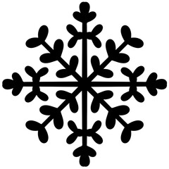 Snowflake vector design, snowflake svg