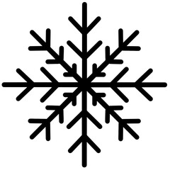 Snowflake vector design, snowflake svg