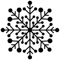 Snowflake vector design, snowflake svg