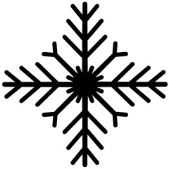 Snowflake vector design, snowflake svg