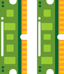 illustration of a set of ram