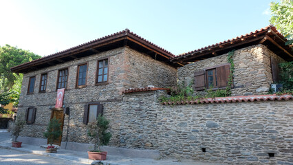  Ödemiş, İzmir, Turkey - 09.18.2022 beautiful view from historical places. Birgi was added to...