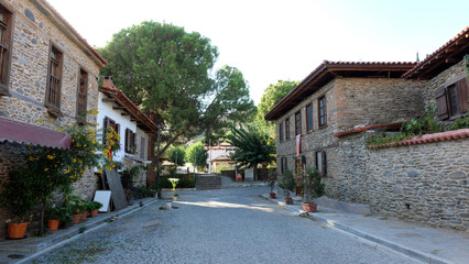  Ödemiş, İzmir, Turkey - 09.18.2022 
A street in Birgi