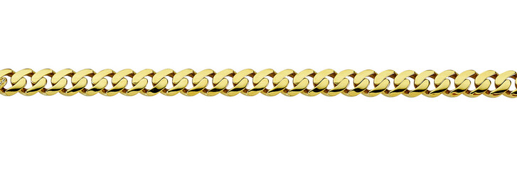 gold jewellry. Gold chain bracelet and necklace isolated