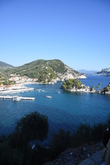 Beautiful colorful towns of Greece - Parga. Popular for summer vacations