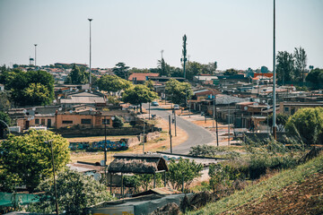 Soweto township near Johannesburg in South Africa