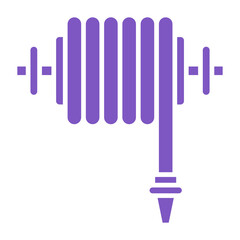 Hose Multicolor Glyph Icon