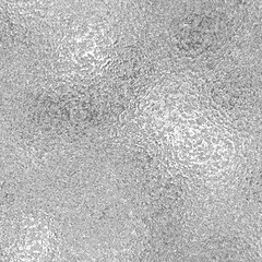 Obraz premium Silver foil seamless texture, metallic pattern, monochrome background