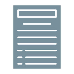 Document Multicolor Glyph Icon