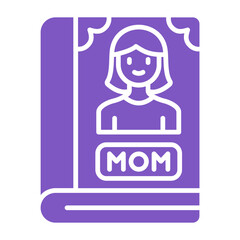 Book Multicolor Glyph Icon