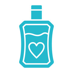 Perfume Multicolor Glyph Icon