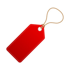 Set of various blank white paper tags, labels, stickers. Isolated  elements, flat design.  illustration.