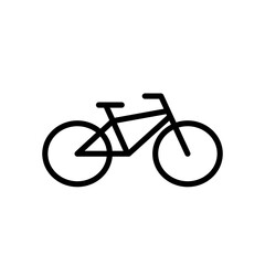 Fototapeta premium Bicycle vector icon