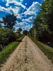 road in the countryside