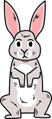rabbit clipart animal cartoon for kid