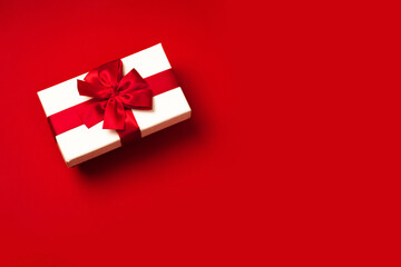 New Year concept with gift box