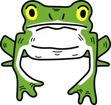 frog clipart animal cartoon for kid
