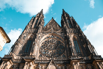 Prague Catredral , anterior facade