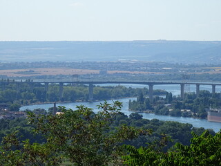 Nice summer view from Varna in Bulgaria 
