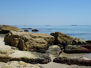 Nice summer view from Varna in Bulgaria 