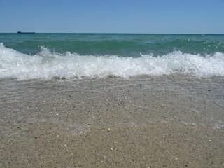 Nice summer view from Varna in Bulgaria 