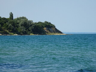 Nice summer view from Varna in Bulgaria 