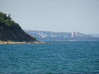 Fototapeta premium Nice summer view from Varna in Bulgaria 