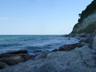 Nice summer view from Varna in Bulgaria 