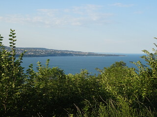 Nice summer view from Varna in Bulgaria 