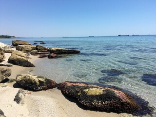 Fototapeta premium Nice summer view from Varna in Bulgaria 