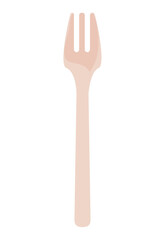 eco fork cutlery mockup