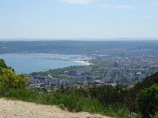 Fototapeta premium Nice summer view from Varna in Bulgaria 