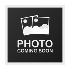 Photo coming soon. Picture frame.  stock illustration
