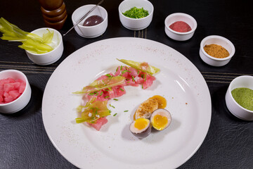 typical chilean food, cold entries