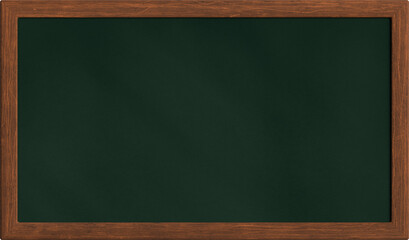 Empty green chalkboard. Back to School and Teacher’s Day.