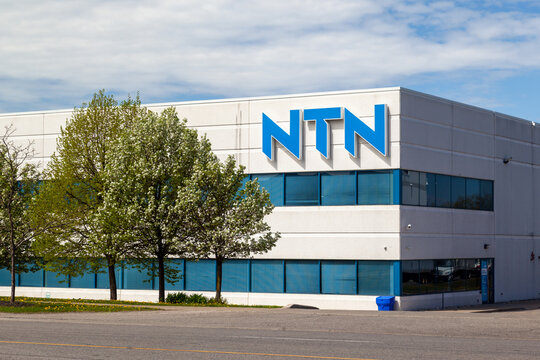  
Mississauga, ON, Canada - May 14, 2022: NTN Bearing Corp of Canada Ltd in Mississauga, ON, Canada. NTN Corporation is one of the most prominent manufacturers of bearings in Japan. 
