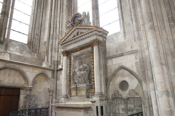 La cathédrale Notre Dame de Rouen, de style gothique, ville de Rouen, département de la Seine Maritime, France
