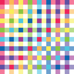 Rainbow Gingham
